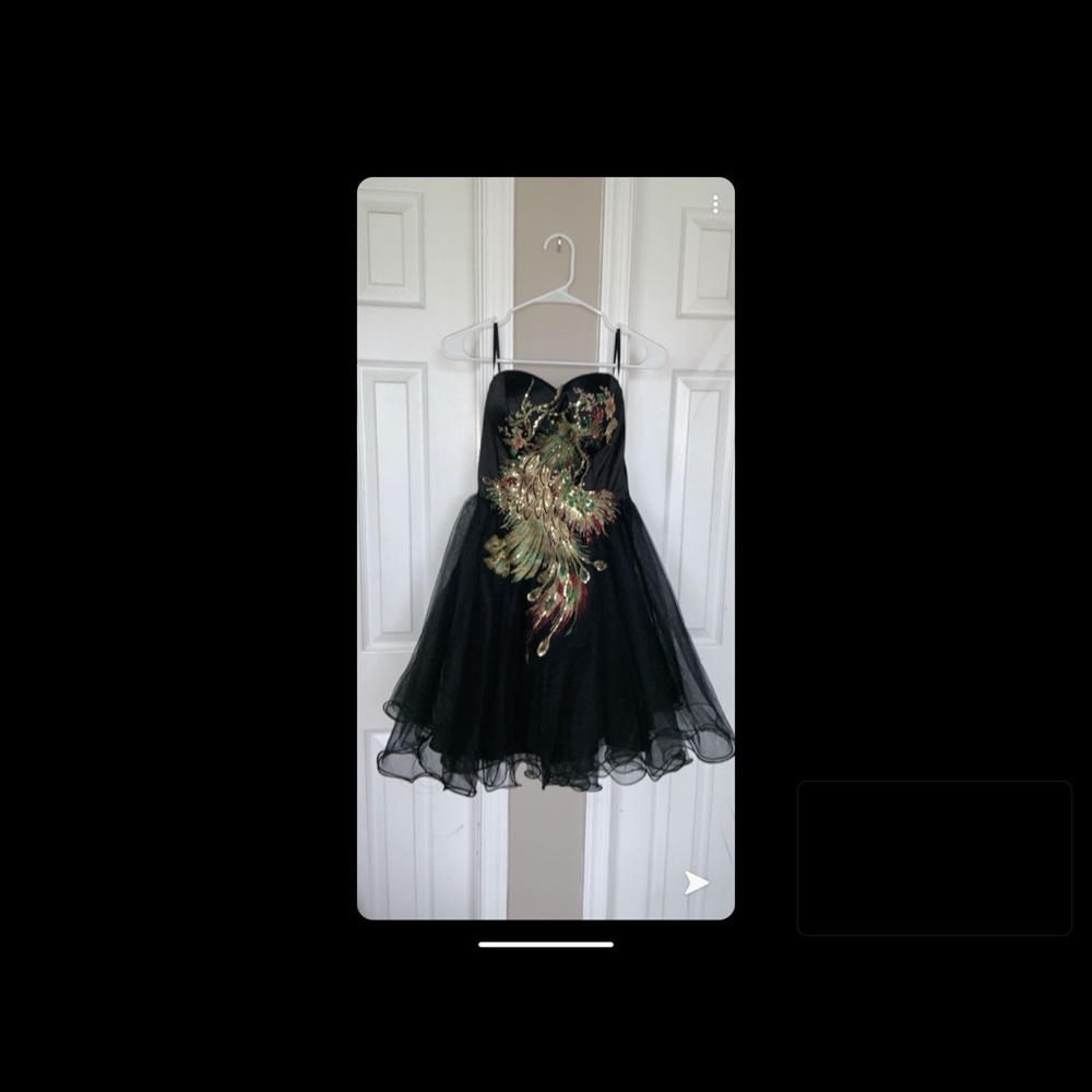 Peacock dress